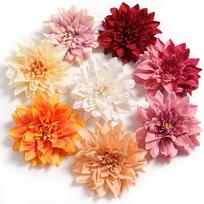 2/5Pcs 14cm Big Artificial Flowers Party Home Room Decor Mariage Garden Wedding Decoration Fake Flowers DIY Bride Gift Accessory 2Pcs