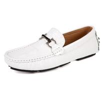 Fashion Luxury Brand Men Shoes Fashion British Style Business Leather shoes Light Soft Casual Loafers Slip On Flat Moccasin Driving Shoe 37