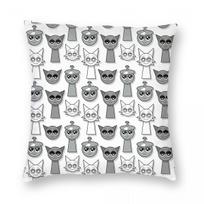 Cartoon Sprunki Game Pillowcase Soft Polyester Cushion Cover Decorations Throw Pillow Case Cover Home Square 40X40cm 12x12Inch
