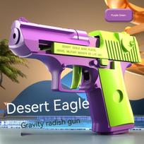 3D Ridiko žaislinis pistoletas Modelis Negali šaudyti M1911 Pistoletas Tuščia apkaba Pakabinamas 3D spausdintas Fidget žaislas berniukams Deimpresija
