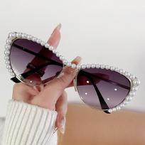 Luxury Cat Eye Sunglasses Women Brand Designer Sexy Retro Pink Sun Glasses For Female Luxury Metal Shades Oculos UV400