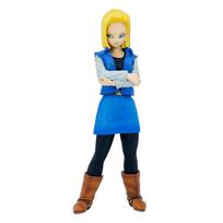25CM Dragon Ball Z Android 17 18 Anime Figure Android 18 PVC Action Figures Collection Model Toys for Children Christmas Gifts
