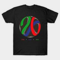 Men Black Print T-shirt Fifa World Cup 2026 No-Cut Transfer Paper Print Cotton Tshirt M juoda