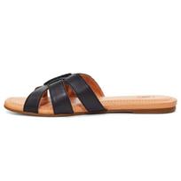 UGG Teague Juodos Šlepetės 'Juoda Ruda' Moteriškos 1119750-BLLE 36