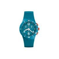 SWATCH Unisex 42mm Blue Watch SUSN406 SUSN406 Blue