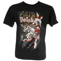 Polish History Heritage Hussar Winged Cavalry Polska Husaria TShirt 100 Cotton ONeck Summer Short Sleeve Casual Mens Tshirt S