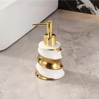 Luxury Ceramics Lotion Bottle 200ml Soap Dispenser Shampoo Bottling Bottle Dispenser for Liquid Soap Bathroom Accessories