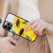 Beautiful Yellow Sunflower Magnetic Phone Case For APPLE iPhone 17 Air 16 14 13 12 Pro Max 15 Plus Wireless Charge MagSafe Cover iPhone 14