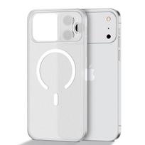 Luxury Ultra Thin Matte For Magsafe Wireless Charge Case for iPhone 17 Air 16 15 14 Plus 13 12 Pro Max Clear Shockproof PC Cover iPhone 15