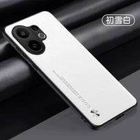 For  Vivo X200 FE Luxury Plain PU Leather Phone Case For VIVO S30 Pro Mini Matte Silicone Soft Shockproof Bumper Phone Cover For VOVO X200 FE