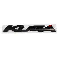 1 vnt. 3D metalinis ženklelis raidė Automobilio galinė bagažinės emblema Lipdukas Dekoracija KUGA Logotipui Automobilio Aksesuarai juoda