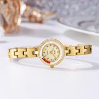 Light Luxury Fashion Alloy Women'S Watch, Small Disc Quicksand Watch, Waterproof Quartz Women'S Watch