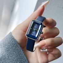Lipov Rectangular Watch Women'S Light Luxury Diamond-Encrusted Fashion Rhombus Belt Women'S Watch