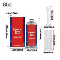 High-Strength Metal Repair Epoxy Adhesive Heat Cold Resistant Welding Glue Casting Glue Industrial Repair Agent red