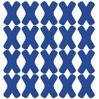 20 Pcs Elastic Sports Tapes Kinesiology Tape Supports Muscles Joints Care Science Kinesiology Tape Elastic Physio Tape for Body mėlyna