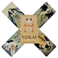 Yokai Tarot Deck 78 Pcs Cards Rooted In Japanese Folklore Deck Board Game For Beginners Cards Oracle Beautiful Illustrations