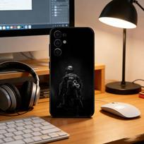 Police Illustration FBI Phone Case For Samsung S25,S24,S21,S22,S23,S30,Ultra,S20,Plus,Fe,Lite,Note,10,Black Cover Samsung S23plus5G