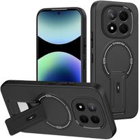 Applicable to Xiaomi Redmi note15Pro product shield, skin-sensitive magnetic mobile phone case note14Pro bracket protective case redmi note15pro【4g】