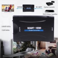 Convertisseur Scart vers HDMI Adaptateur Péritel vers HDMI 1080P pr Smartphone Box Décodeur STB PS3 PS4 SKY HDTV Lecteur DVD Blu-r