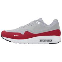 Nike Air Max 1 Ultra Essential University Red Neutral Grey Unisex Snikeriai University-Red-White-Black 819476-006 44