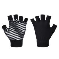 1Pair Warm Anti-slip Yoga Gloves Women Men Half-finger Gloves Pilates Indoor Dance Fitness Training Open-fingered Gloves One Size