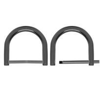 Metalinis D žiedas D žiedai Sagtis Diržui Rankinei Dirželiui Krepšio Metaliniai Elementai Siuvimo Aksesuarai 10mm 15mm 20mm 25mm 32mm 1.5CM white