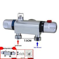 Concealed Smart Thermostatic Shower Valve for Hot/Cold Water and Solar Heater