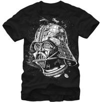 Star Wars Mens Darth Star T-Shirt S įvairiaspalvis