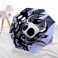 Hollow Knight  pattern, automatic folding umbrella, portable and foldable design, 8 ribs, a Christmas or birthday gift. įvairiaspalvis