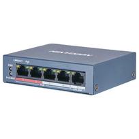 HIKVISION 5-Port 100Mbps Unmanaged PoE Switch CN plug (adapter included)