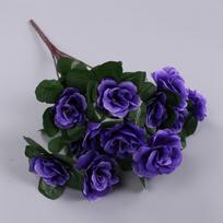 Simulated Azaleas, Living Room Flower Arrangement Decoration, Party Decoration Fake Flowers One Size tamsiai violetine spalva
