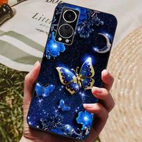 ZTE Axon 30 5G dėklas Axon30 Šaunus dažytas silikoninis TPU minkštas dangtelis ZTE Axon 30 30S dėklams Juodi apsauginiai telefono korpusai ZTE Axon 30 5G