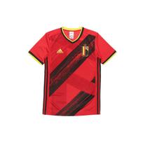 adidas Belgija 2020-21 Namų komandos Fan Edition futbolo marškinėliai Raudoni Unisex EJ8546 S