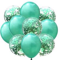 Movable Confetti Latex Ball Helium Balloon Birthday Party Wedding Baby Shower Birthday Proposal Decoration Christmas
