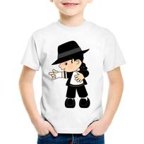 Hot selling childrens cartoon Michael Jackson fun rock pattern summer cotton mengirls casual short sleeved Tshirt 100