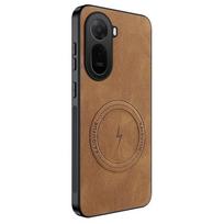 For Xiaomi Redmi A7 Pro Vintage Business Phone Case Cover Sheepskin Leather Magnetic Case Redmi A7 Pro Wireless Case Fundas Para Redmi A7 Pro