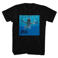 Nirvana Nevermind Albumas Oficialūs Vyriški Marškinėliai XXL blue