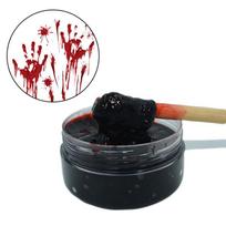 Tiršto kraujo netikro krešulio kraujo gelis makiažo vampyrų randai Helovinui Cosplay 1Oz black