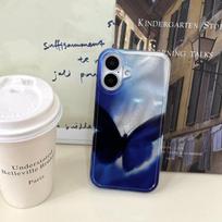 Simple light luxury butterfly explosion, suitable for iPhone17Promax foreign trade advanced sense Apple 16 mobile phone case 17Promax