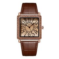 Retro Square Women'S Watch Light Luxury Diamond Belt Quartz Watch Women'S Premium Belt Watch