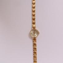 Niche Light Luxury Mini Small Gold Watch Retro Mesh Fine Chain Exquisite Quartz Medieval Women'S Watch
