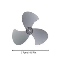Fan Blade Replacement Parts 3-Blade Propeller 16-inch 400mm Replacement Fan Blade with Nut Cap Wall Fan Leaves Replacement pilka spalva