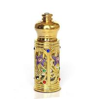 New 3ML Perfume Vials Decorative Elegant Egyptian Oil Bottles Refillable Empty Middle East Bottle for Perfume auksas