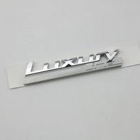 New Luxury Line Sport Line Fender Emblem Logo Car Styling Refitting Upgrade Sticker Chrome& Matte