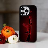 AK47 Phone Case For iPhone 17,16,15,14,13,12,11 Plus,Pro Max,XS,Colorful Silver Black Cover iPhone16plus