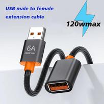 USB 2.0 Extension Cable Male to Female Extender Cable Fast Speed USB /2.0 Extended for laptop PC USB  Extension 1m juoda