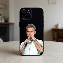 Robbie Williams Phone Case For iPhone 17,16,15,14,13,12,11 Plus,Pro,Max,Mini Silicone black Soft Cover iPhone12PRO