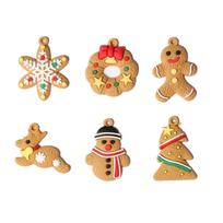 2024 Gingerbread Man Snowflake Ornament – DIY Christmas Party Decoration