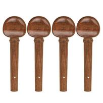Precisions Carved Rosewood Violin Pegs 4/4 Size Designed for Reliability Tuning Stability and Instrument Appeal