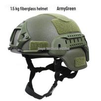 MICH2000 Veiksmui Stiklo Pluošto Riot Šalmas Specialiųjų Pajėgų Mokymams, 1,5KG Universal Size